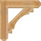 Ekena Millwork Merced Craftsman Rough Sawn Bracket, Western Red Cedar, 6"W x 32"D x 32"H BKT06X32X32MRC04RWR - alternate 2